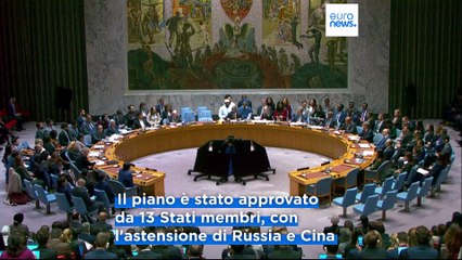 Il Consiglio di sicurezza dell'Onu approva piano di pace di Trump per Gaza, astenute Cina e Russia