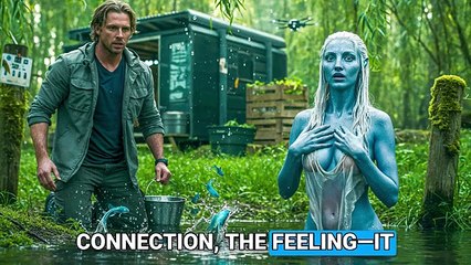 Human See an Alien Beauty Bathing in the Creek Behind His Home, and Her Face Changes Everything
