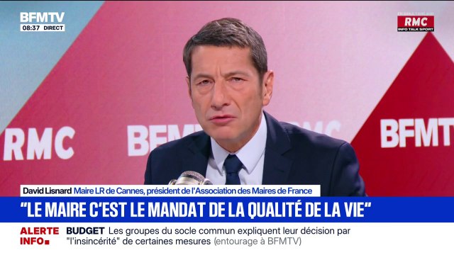 Le maire, c'est le mandat de la qualité de la vie , affirme David Lisnard, président de l’Association des maires de France et maire LR de Cannes