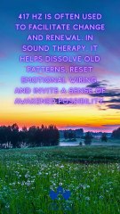 417 Hz – Transformation, renewal, and intention 🧘‍♀️#shorts #youtubeshorts #music #love #youtube