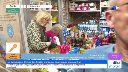 18/11/2025 - ici matin par ici Nord en vidéo