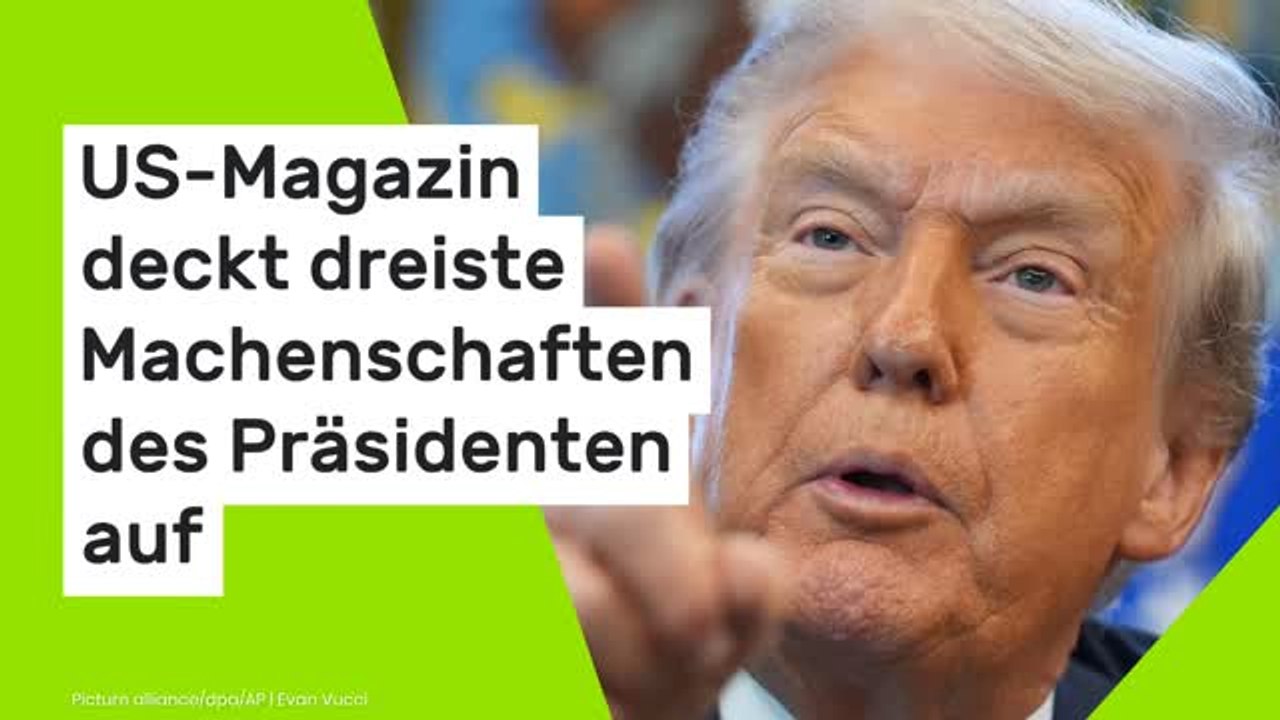 Donald Trump und Changpeng Zhao: 'Das ist Korruption!' US-Magazin deckt dreiste Machenschaften des Präsidenten auf
