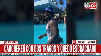 Conquistó a una joven, quiso "cancherear" con dos tragos... y mirá como terminó