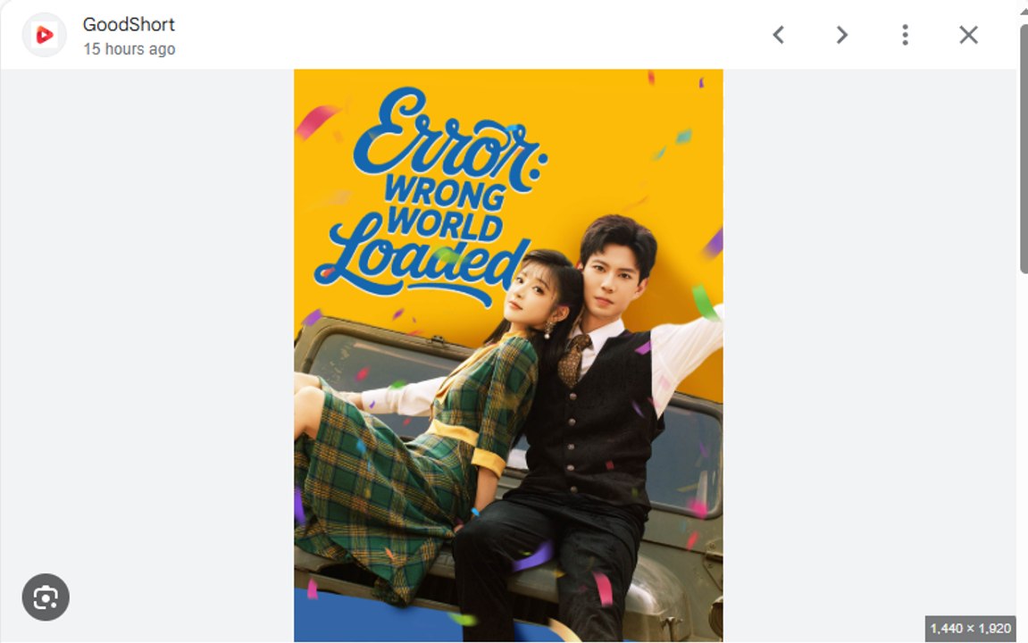 Error Wrong World Loaded Chinese Drama - English Sub