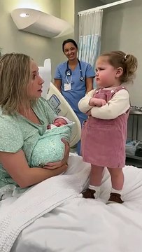 😅 Too Honest, Too Cute — No More Babies, Mom! | Big Sister's HILARIOUS Reaction to New Sibling