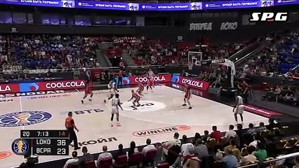 Brendan Adams Highlights 13 Pts, 14 Ast vs Lokomotiv 12.11.2025