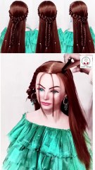 front hairstyle|ladies hair style for wedding|bridal hairstyle|party hairstyle|easy hairstyles  Your Queries.simple hairstyle for short hair, simple hair style girl,easy front variation hairstyle,Beautiful & Different Hairstyles Tutorial | New Simple Hair