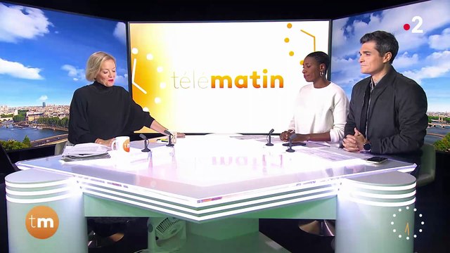 Deuxième jour consécutif de grève à France 2 et Télématin , une nouvelle fois, perturbé et relégué dans un tout petit studio - Maya Lauqué ironise en évoquant le côté intimiste de l’émission - VIDEO