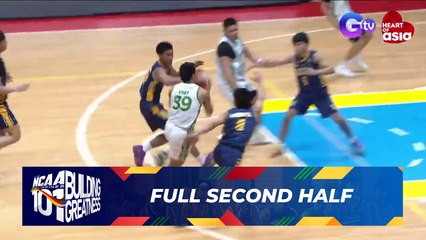 FULL SECOND HALF - Benilde Blazers vs JRU Heavy Bombers | NCAA Season 101