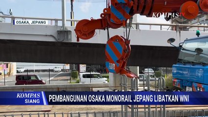 Modernisasi Transportasi Jepang: Monorail Osaka Diperluas, Libatkan Tenaga Kerja Indonesia