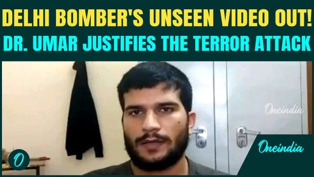 Delhi Red Fort Car Blast BREAKING: Bomber Dr Umar’s CHILLING Video Out | ‘Misunderstood Concept…’