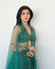 Pranitha Subhash looking beautiful in green