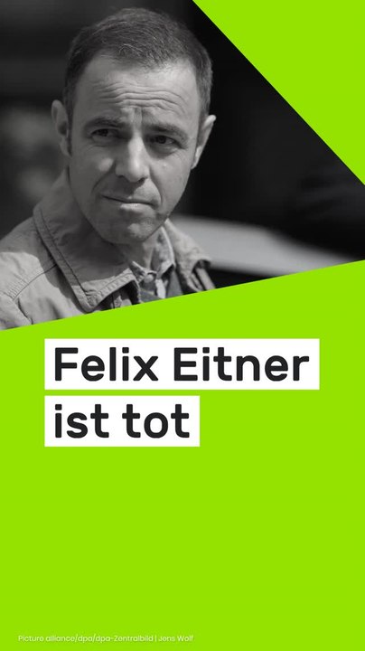 No Glomex Felix Eitner ist tot: "Polizeiruf 110"-Schauspieler mit nur 58 Jahren gestorben
