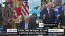 Infantino alaba a Trump y el nuevo sistema FIFA Pass para garantizar la rapidez de los visados