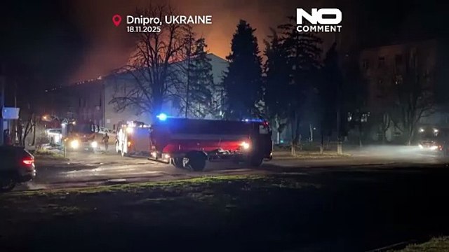 Attacco di droni russi a Dnipro: feriti e danni agli edifici