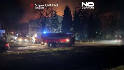 حمله پهپادی روسیه به دنیپرو چند نفر را زخمی و به ساختمان‌ها آسیب زد