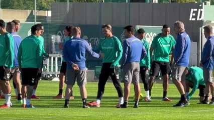 Lo Celso y Cucho Hernández, los protagonistas de la sesión de este martes