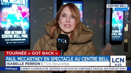 Les Beatles (Paul McCartney)-TVA Nouvelles-17 Novembre 2025