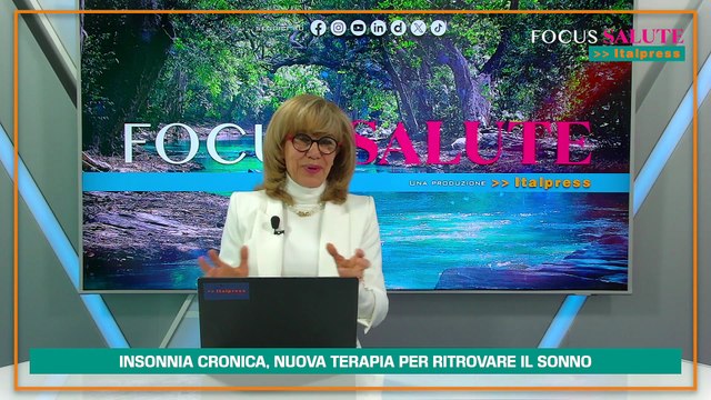 Focus Salute - Insonnia cronica, nuova terapia per ritrovare il sonno