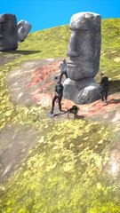 These statues have secret bodies 🗿