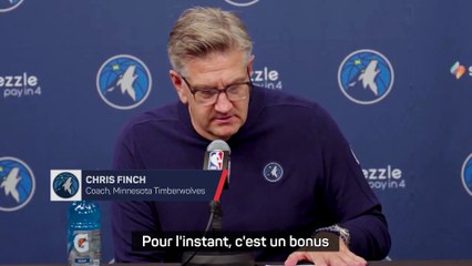 Timberwolves- Finch annonce que Beringer va partir en Iowa pour "jouer davantage"