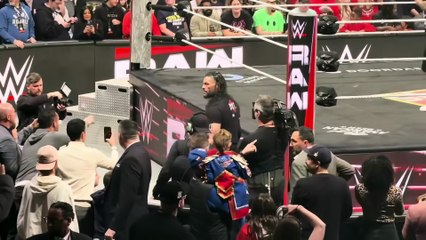 Unseen Footage of Roman Reigns Off Air After WWE Raw 11/17/2025