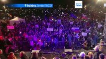 Thousands in Slovakia and Czech Republic rally against leaders on Velvet Revolution anniversary