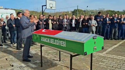 Sinop'ta hayatını kaybeden öğretmen için tören düzenlendi