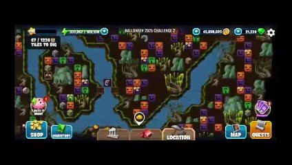 Halloween 2025 Challenge 2, Diggy's Adventure, Halloween 2025, Tasks of the Story only.