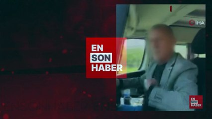 Sakarya'da Öğrenci dolu okul servisi şoförünün trafikte bıçaklı tehdit iddiası