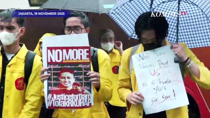 Demo Tolak KUHAP Baru di DPR, Mahasiswa dan Aktivis: Kemunduran Reformasi Hukum!