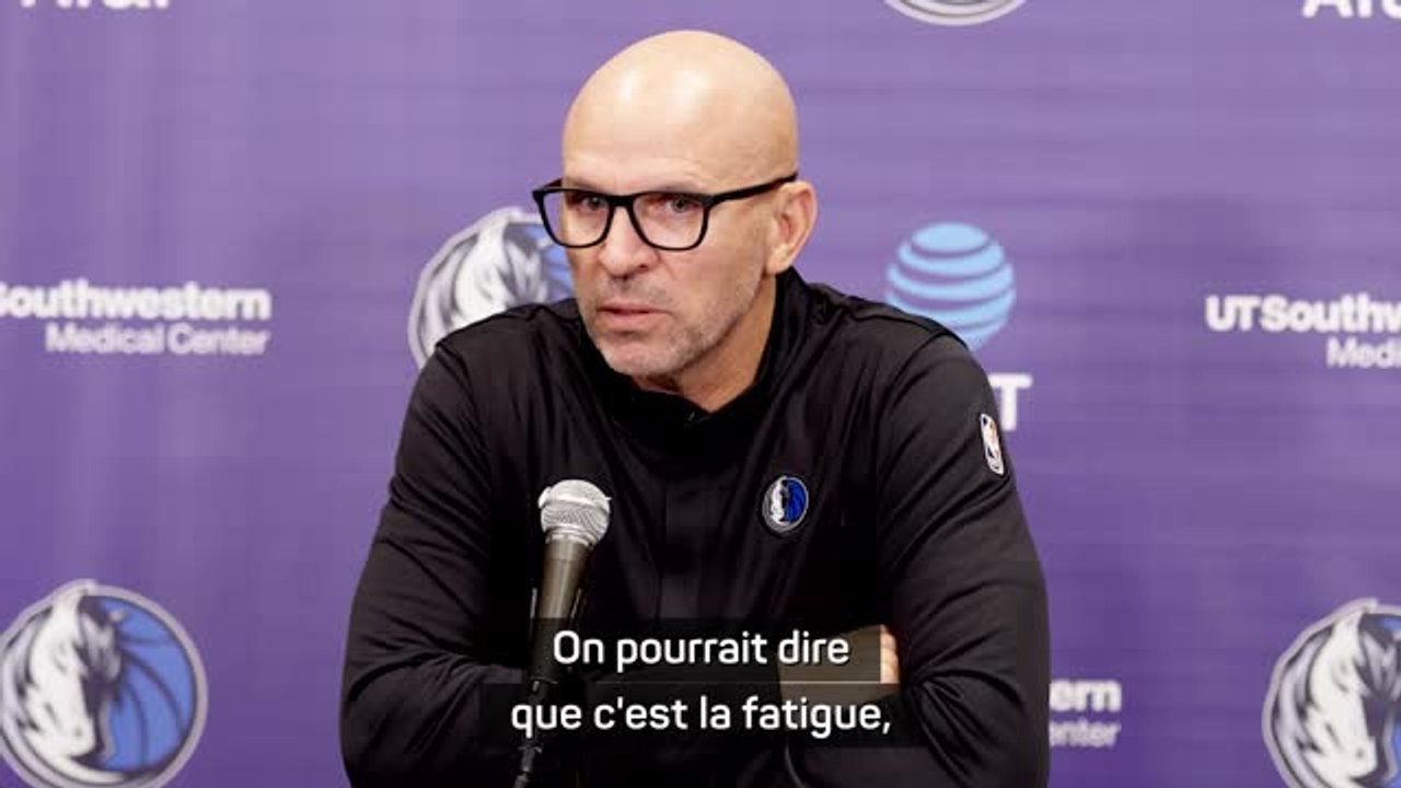 Mavericks - Kidd ne veut pas entendre parler de fatigue après le revers face aux Timberwolves