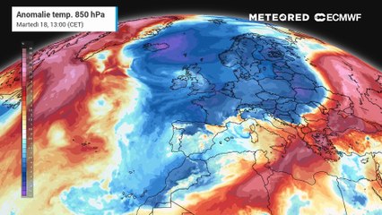 Freddo artico in arrivo in Italia: calo termico, neve e vento forte