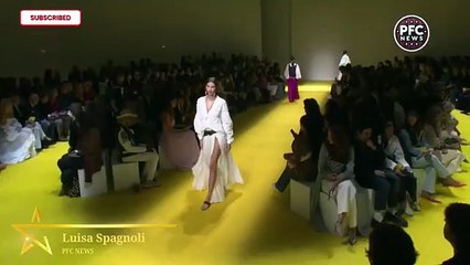 The Best Fashion Show 2025 _ Luisa Spagnoli Spring_Summer 25 Milan Fashion Week Highlights Revealed