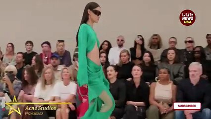 The Best Fashion show Acne Studios Spring_Summer _ Paris Fashion Week's Cutest Collection Unveiled