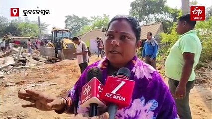 ଉଚ୍ଛେଦ ହେଲା ଭୁବନେଶ୍ବରର ସାଲିଆ ସାହି, ମାଟିରେ ମିଶିଲା ଅନେକ ଘର