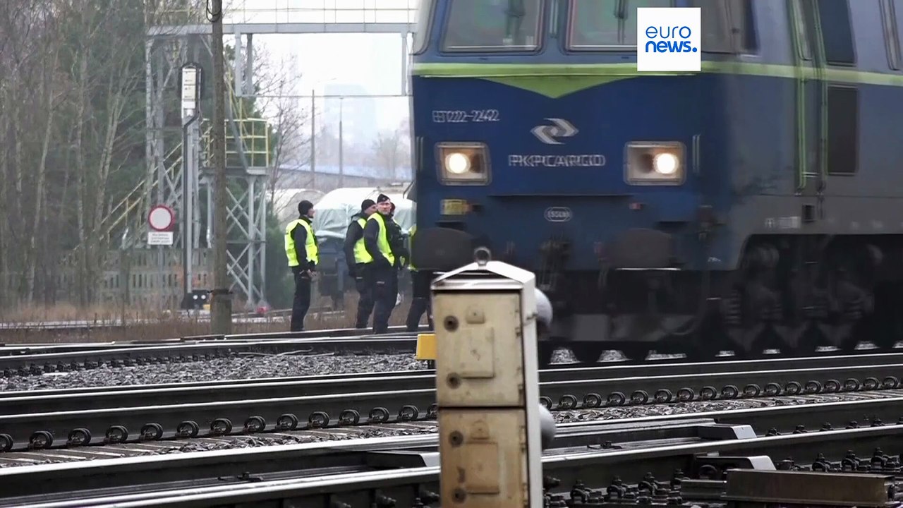 Anschlag auf Bahnstrecke zwischen Lublin und Warschau: Polen verdächtigt Russland