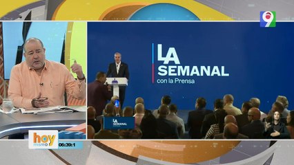 Lo que dijo Luis Abiander en La Semanal | Hoy Mismo