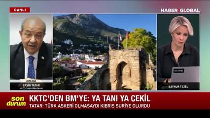 KKTC Cumhurbaşkanı Ersin Tatar Haber Global'e konuk oldu