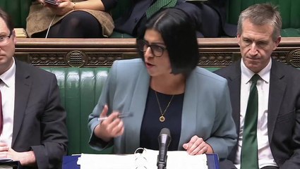 Shabana Mahmood swears in House of Commons while defending asylum crackdown