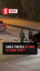 Two men arrested over cable theft in Taiping