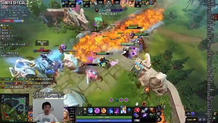 Sumiya Invoker Beautiful Sunstrike against Streamer | Sumiya Invoker Stream Moments 5238
