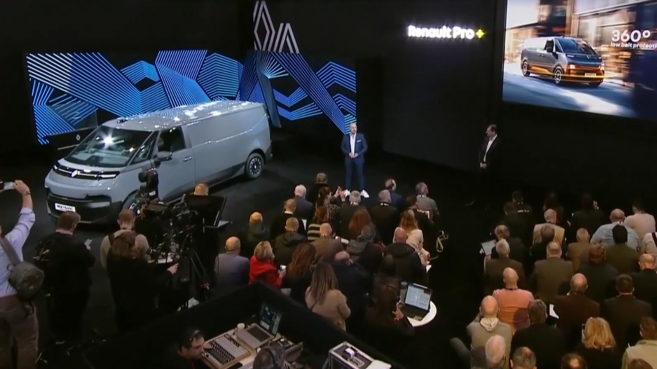 Live Weltpremiere | Renault Trafic 2026 – Neue Generation Elektro-Transporter