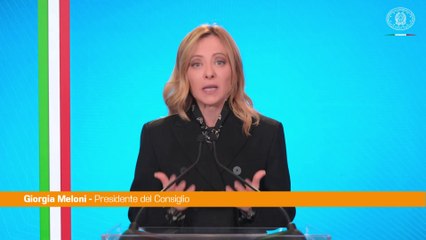 Meloni "Italiano è film in cui ogni parola è una scena e ogni frase capolavoro"