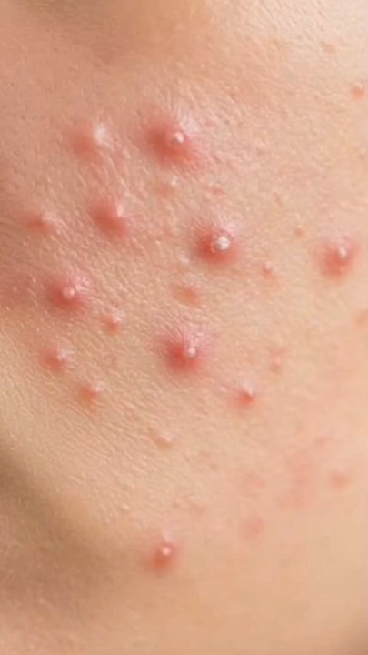 asmr pimple healing