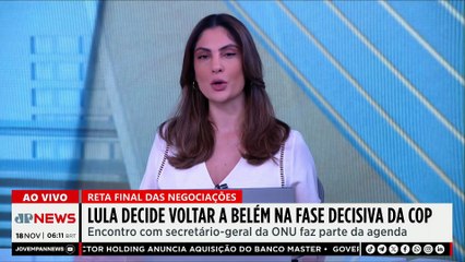Lula vai retorna a Belém em fase decisiva da COP30