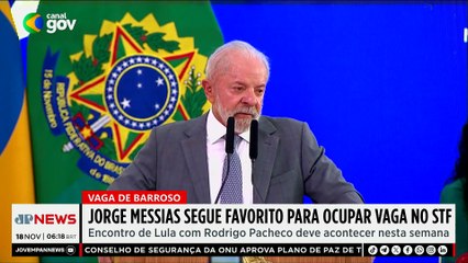 Jorge Messias segue como favorito para ocupar vaga no STF