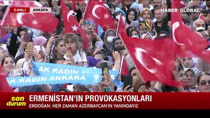 Cumhurbaşkanı Erdoğan'dan dünyaya net mesaj: Her zaman Azerbaycan'ın yanındayız