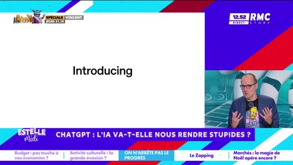 On n'arrête pas le progrès : ChatGPT, l'IA va-t-elle nous rendre idiot ? - 18/11