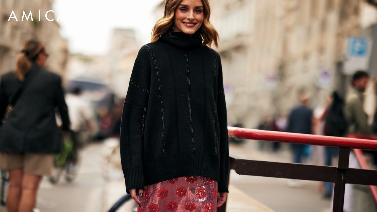 Vestito e maglione, il duo chic per look autunnali